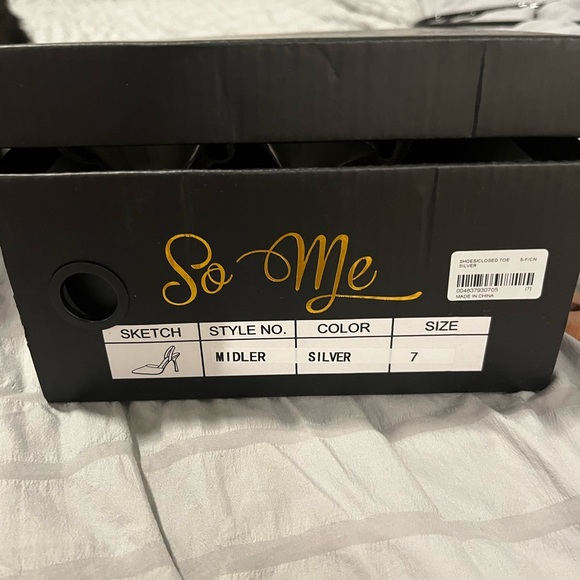 Slingback silver pumps 👠 - Picture 3 of 4